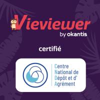 Logo Vieviewer et CNDA